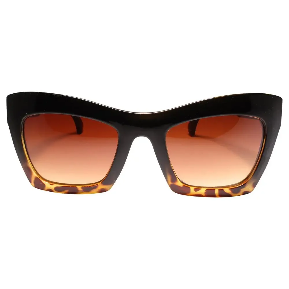 Vintage Bold Oversized Womens Cat Eye Sunglasses